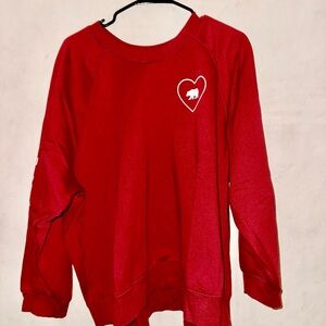 Old Navy Red Crew Neck Sweater